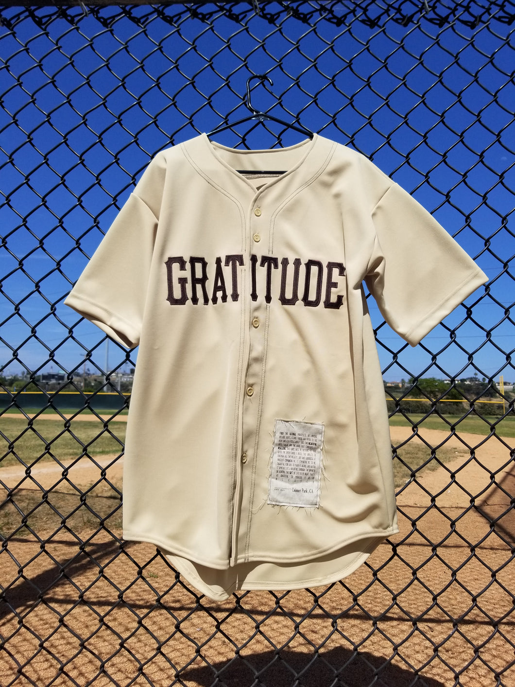 Gratitude Baseball Jersey