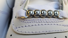Load image into Gallery viewer, Painted Peace Shoe Charms
